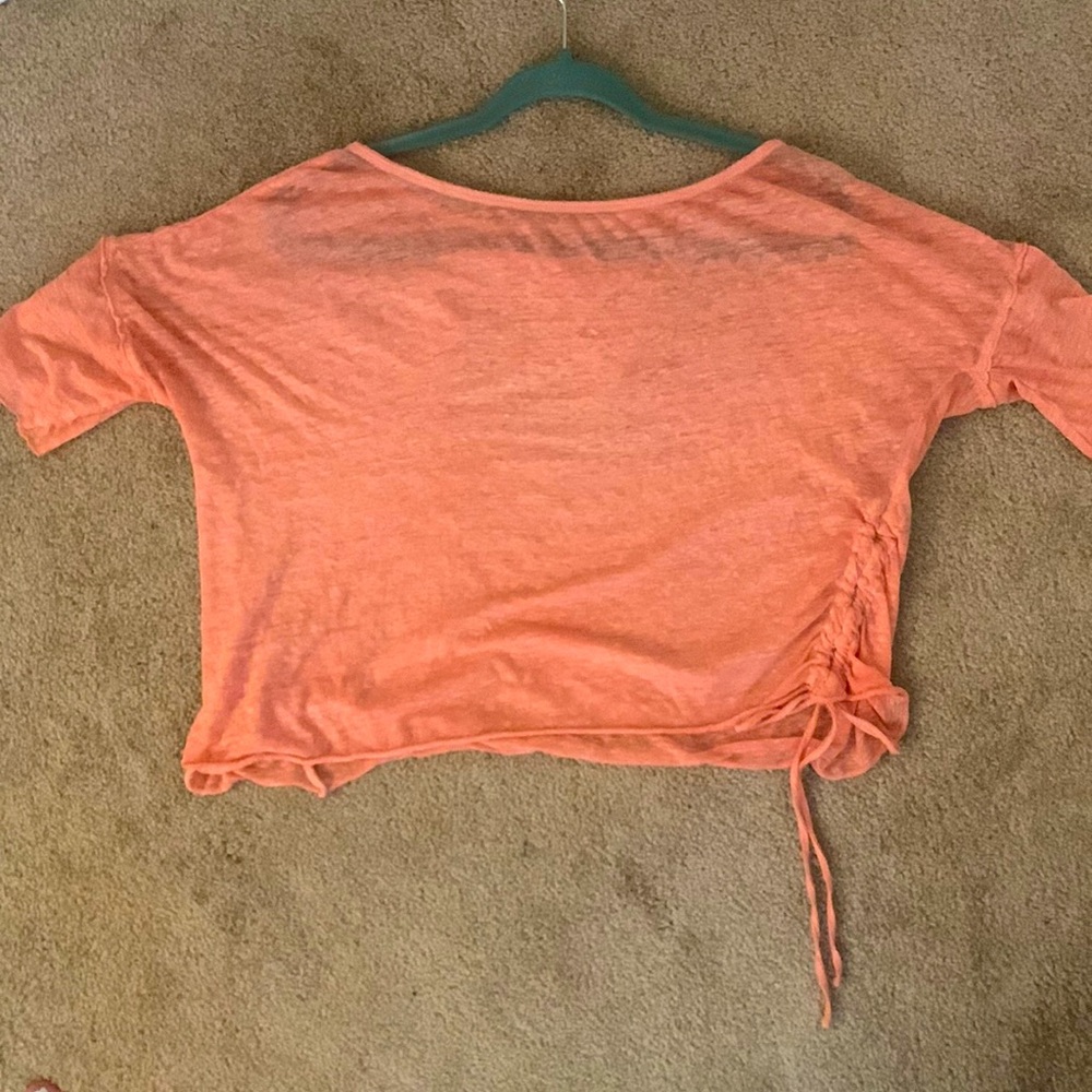 See through rouged shirt